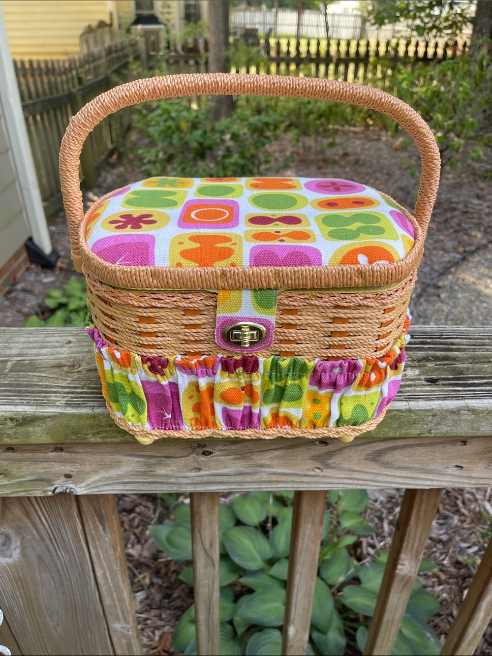 Colorful Stocked Sewing Box